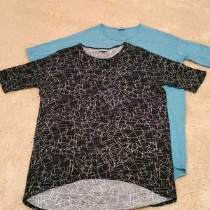 Bundle of 2 Lularoe Irma shirts